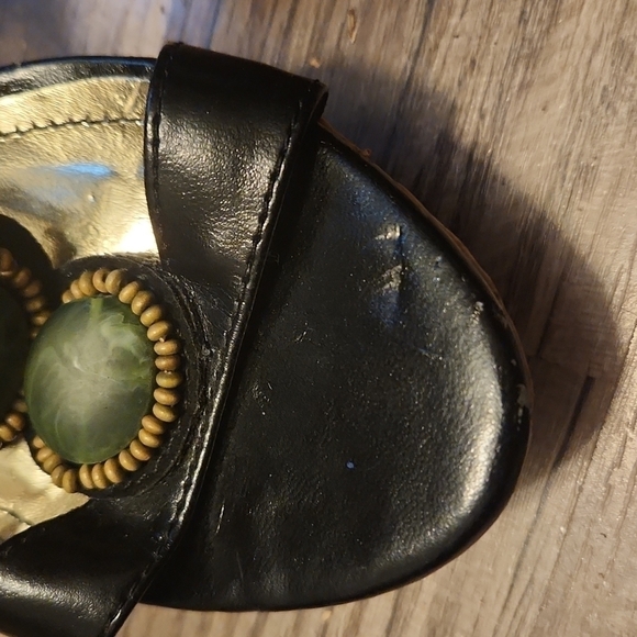 ANN Michelle  High Heels Stone/ Beaded Size 7 - Picture 4 of 6